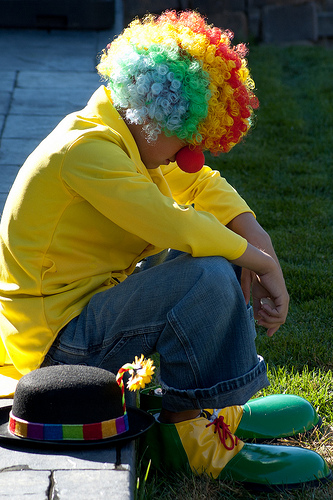 Photo Credit: "Sad Clown" by Shawn Campbell