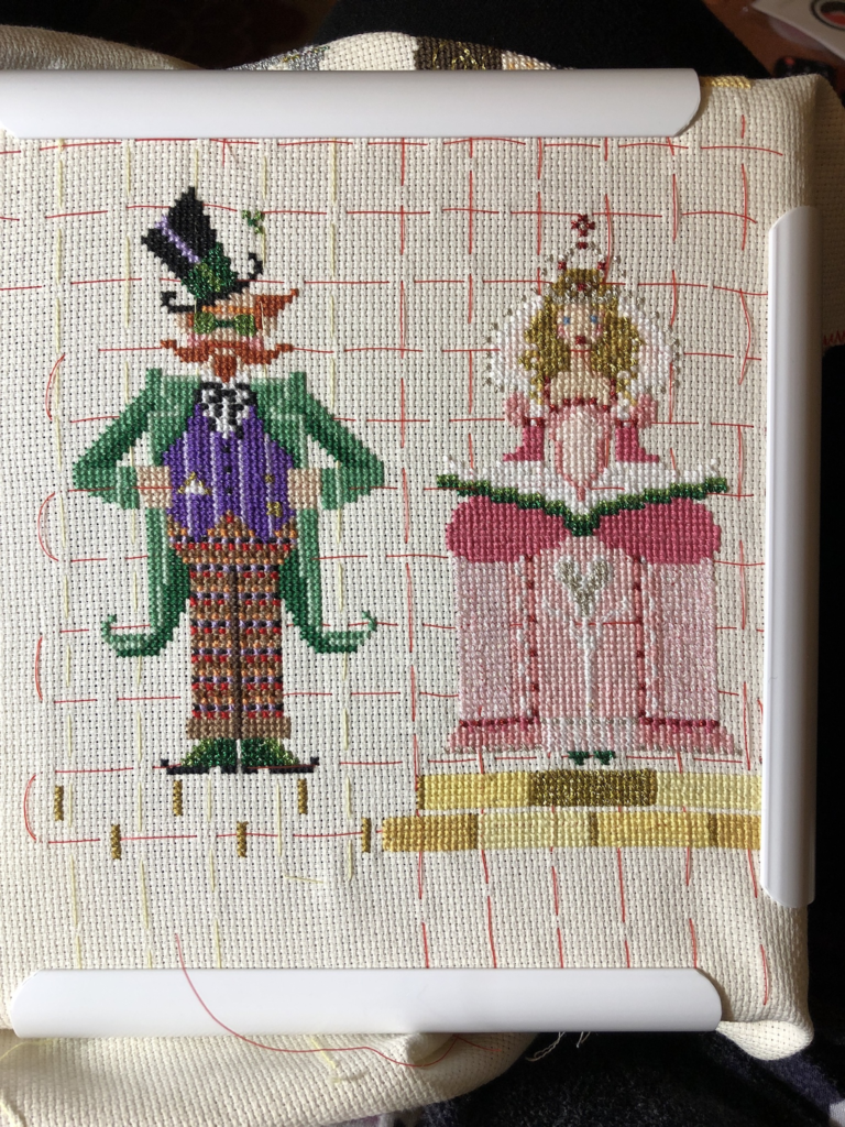 Alice In Wonderland cross-stitch pattern by Thread-Bare (XS size